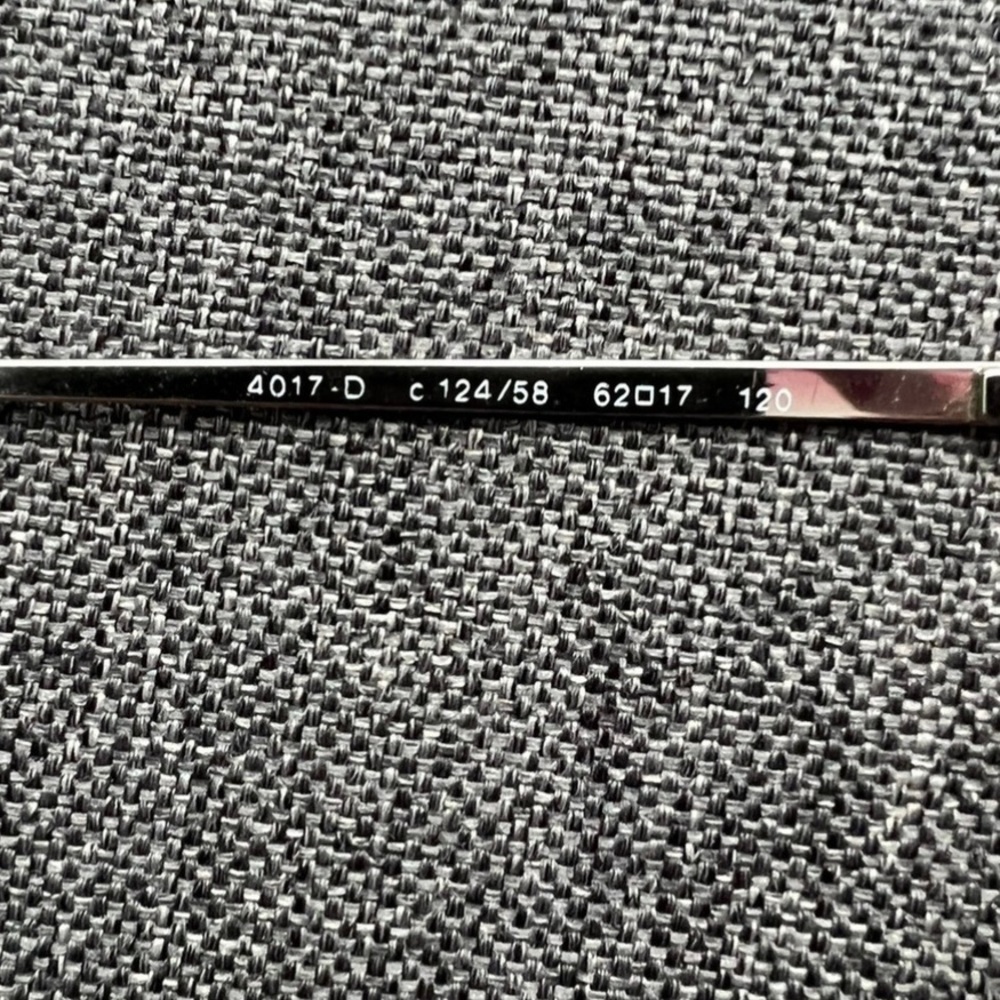 SOLD💋 RARE CHANEL Rimless Sunglasses 4017 D Pink Purple Gradient Silver Rate A - Picture 6 of 16